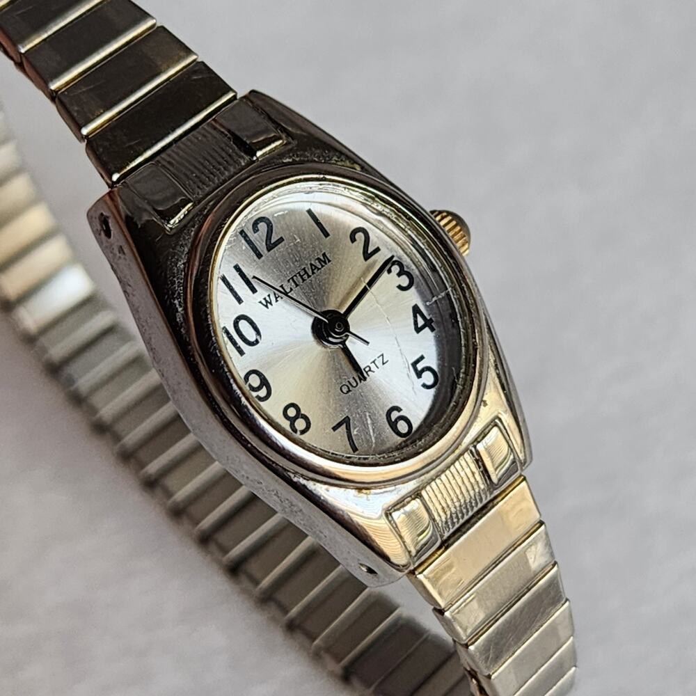 Antique Vintage Waltham Silver Watch